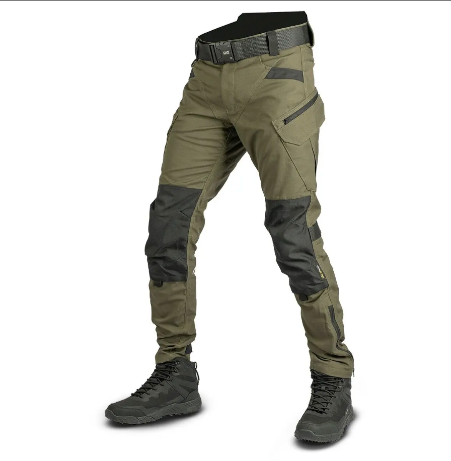 Pantaloni tattici verdi