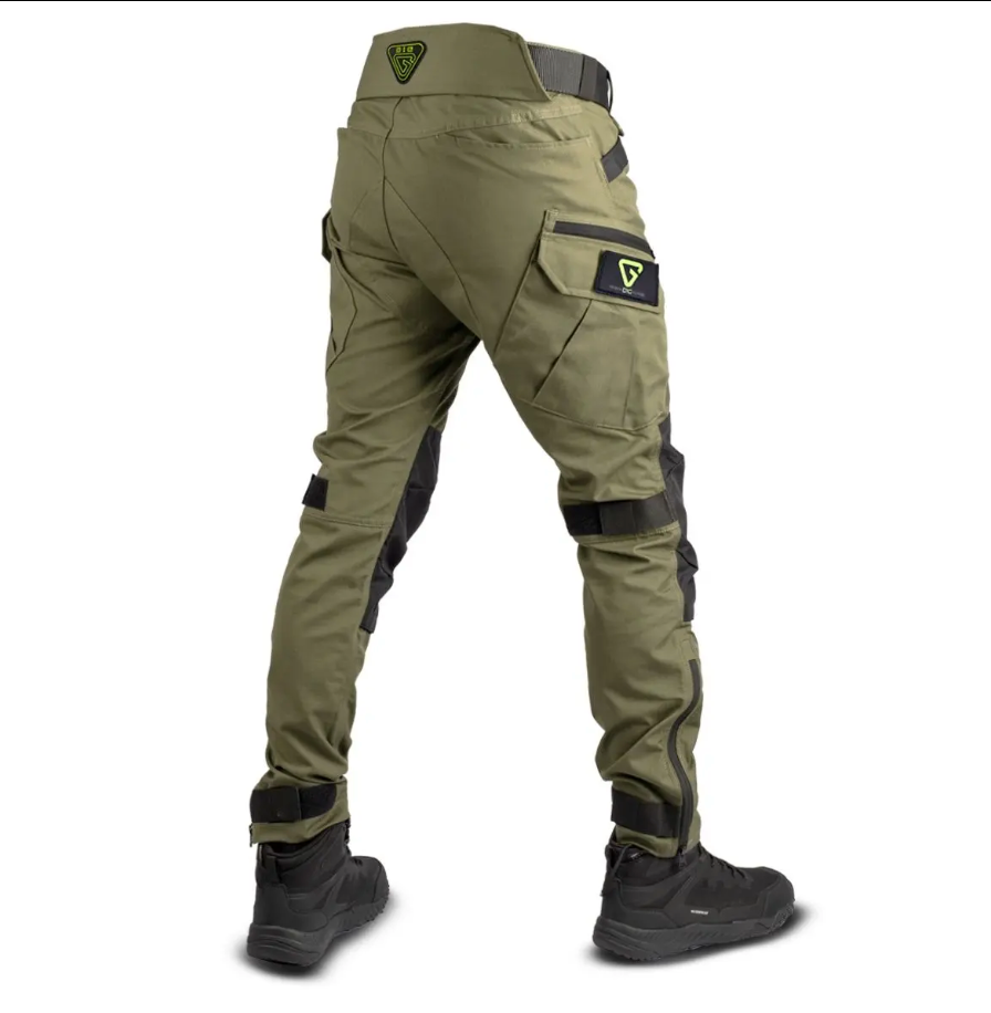 Pantaloni tattici verdi