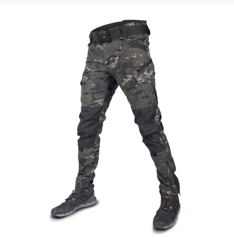 Pantaloni tattici militari grigio