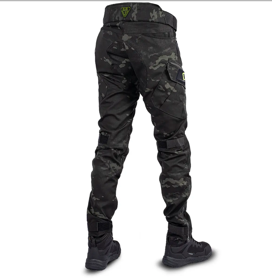 Pantaloni tattici nero militare